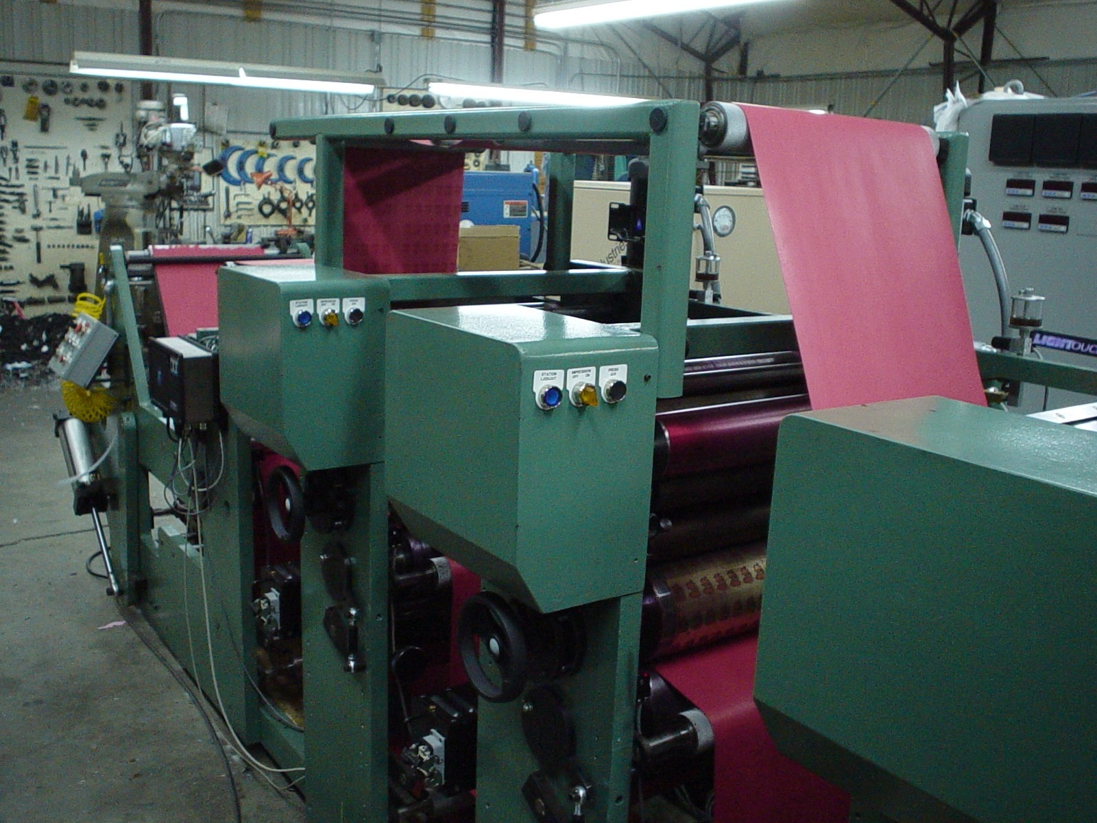 Ticket Printing Press